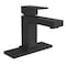 Keeney Mfg Single Handle Bathroom Faucet with Pop-Up Drain, Matte Black QUA21CMB - alternate 5